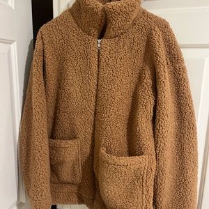 Long Sleeve Teddy Jacket